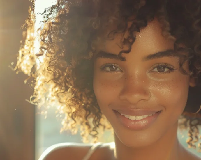 cheveux frisés