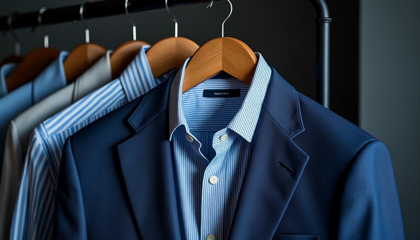 découvrez comment associer la cravate d'homme à votre costume bleu marine avec les chemises idéales. des conseils sur les couleurs, les motifs et les styles pour un look élégant et harmonieux lors de vos événements.