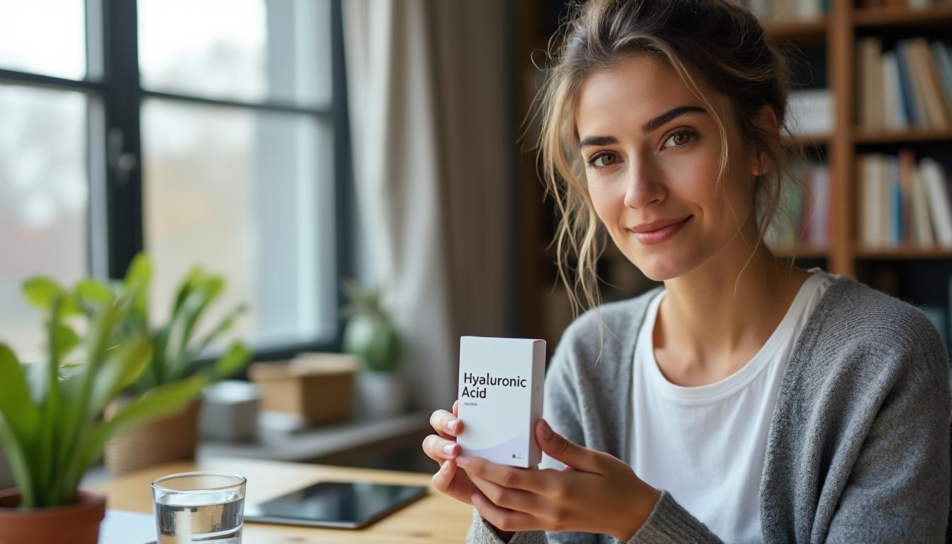 découvrez comment l'acide hyaluronique en complément alimentaire peut révolutionner votre routine beauté. cet ingrédient puissant hydrate votre peau de l'intérieur, aide à réduire les rides et améliore l'éclat de votre teint. transformez votre routine quotidienne avec les bienfaits de l'acide hyaluronique pour une beauté éclatante et durable.