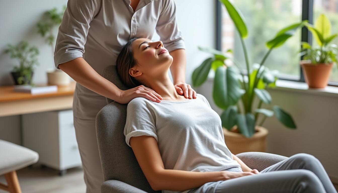 découvrez les bienfaits du massage amma assis et offrez-vous un moment de détente et de relaxation régulier pour revitaliser votre corps et votre esprit.