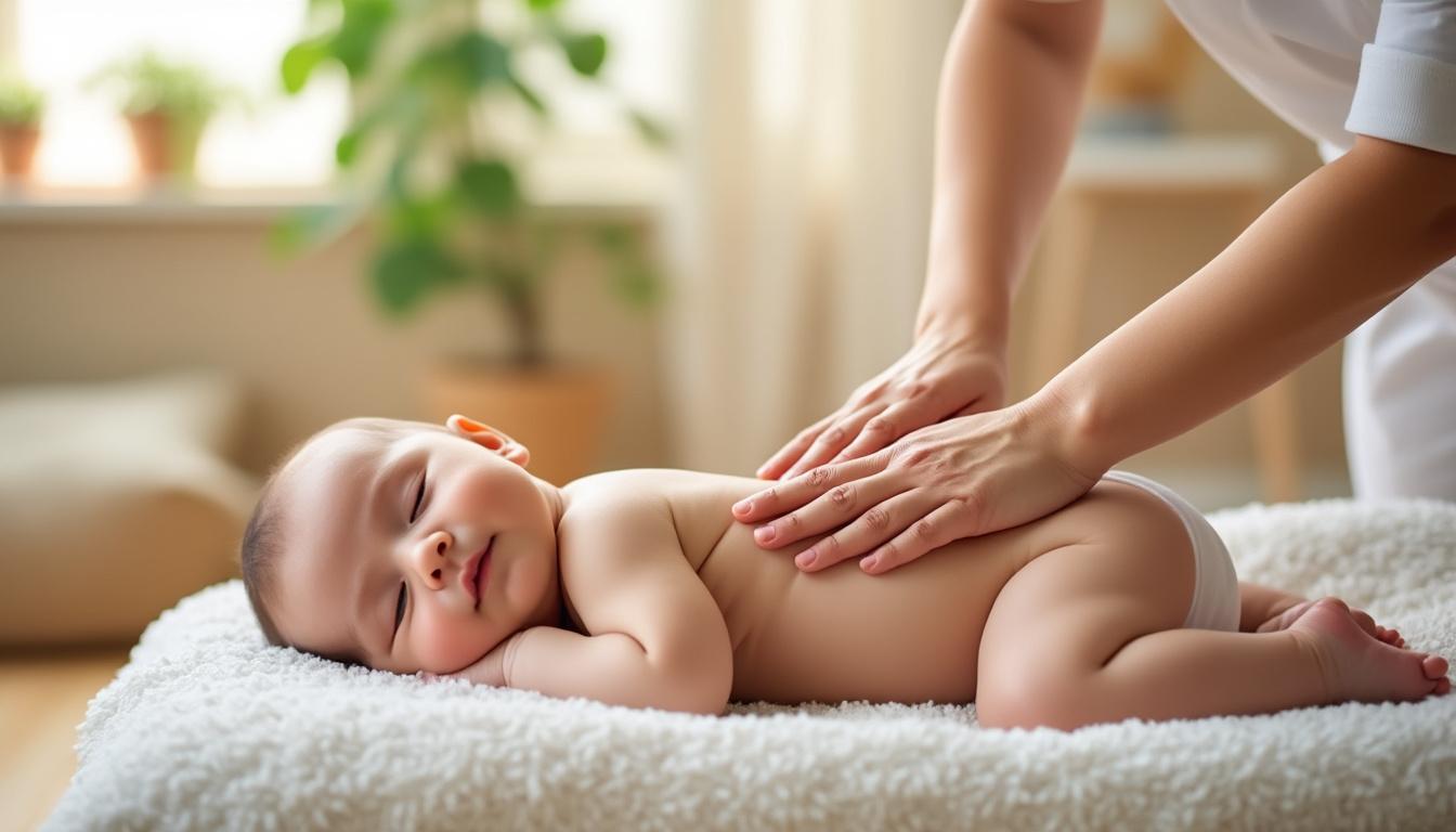 découvrez comment le massage pour bébé peut aider à améliorer son sommeil en apaisant ses tensions et en favorisant un sommeil plus profond et réparateur.