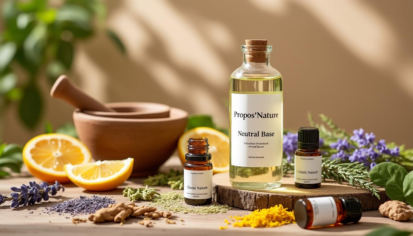 découvrez les secrets des bases neutres pour massage propos’nature, des ingrédients naturels et efficaces pour une expérience de relaxation unique et bienfaisante.