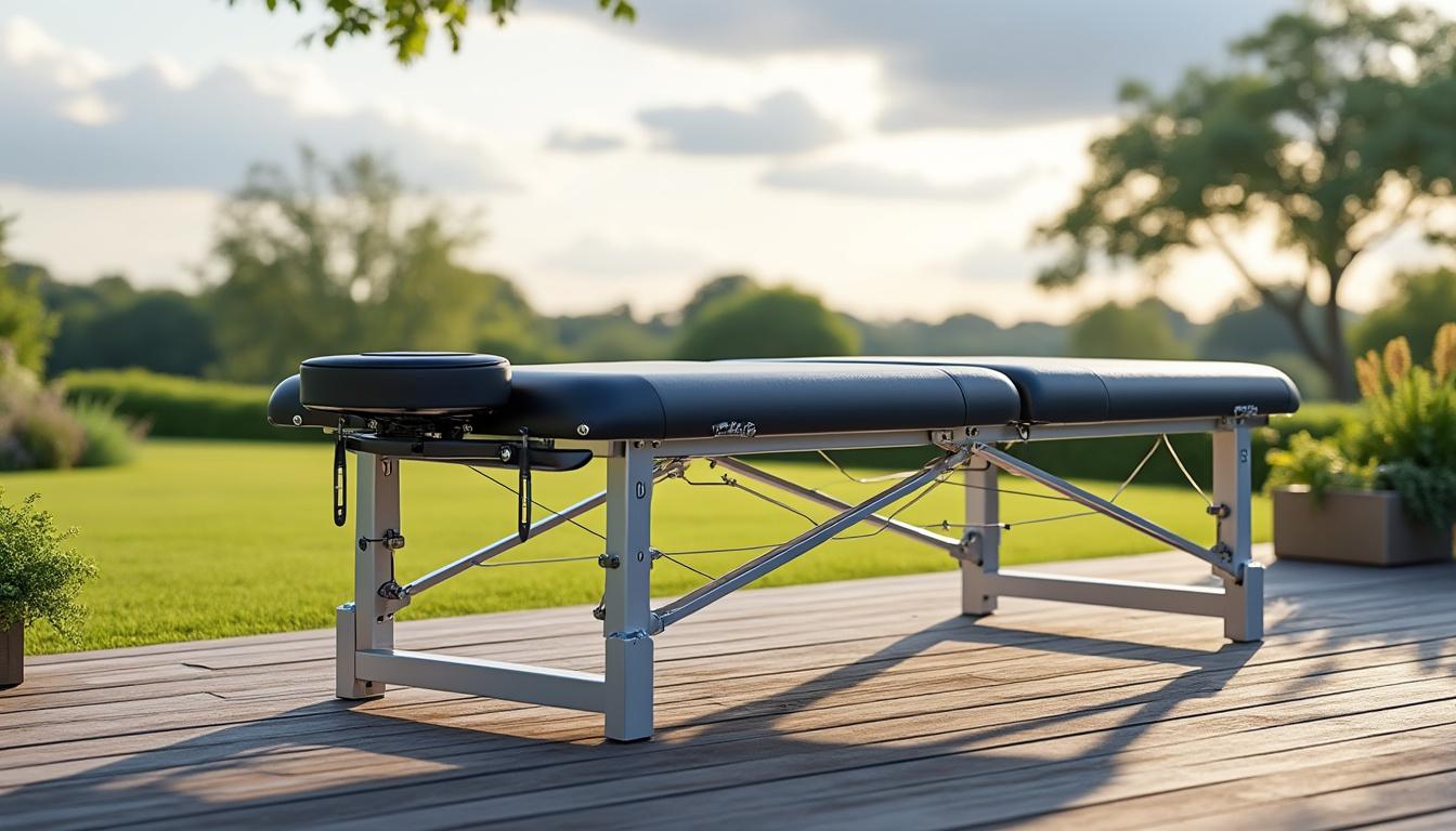 découvrez notre sélection des meilleures tables de massage pliantes sur le marché, alliant qualité, confort et praticité pour vos séances de massage professionnelles ou personnelles.