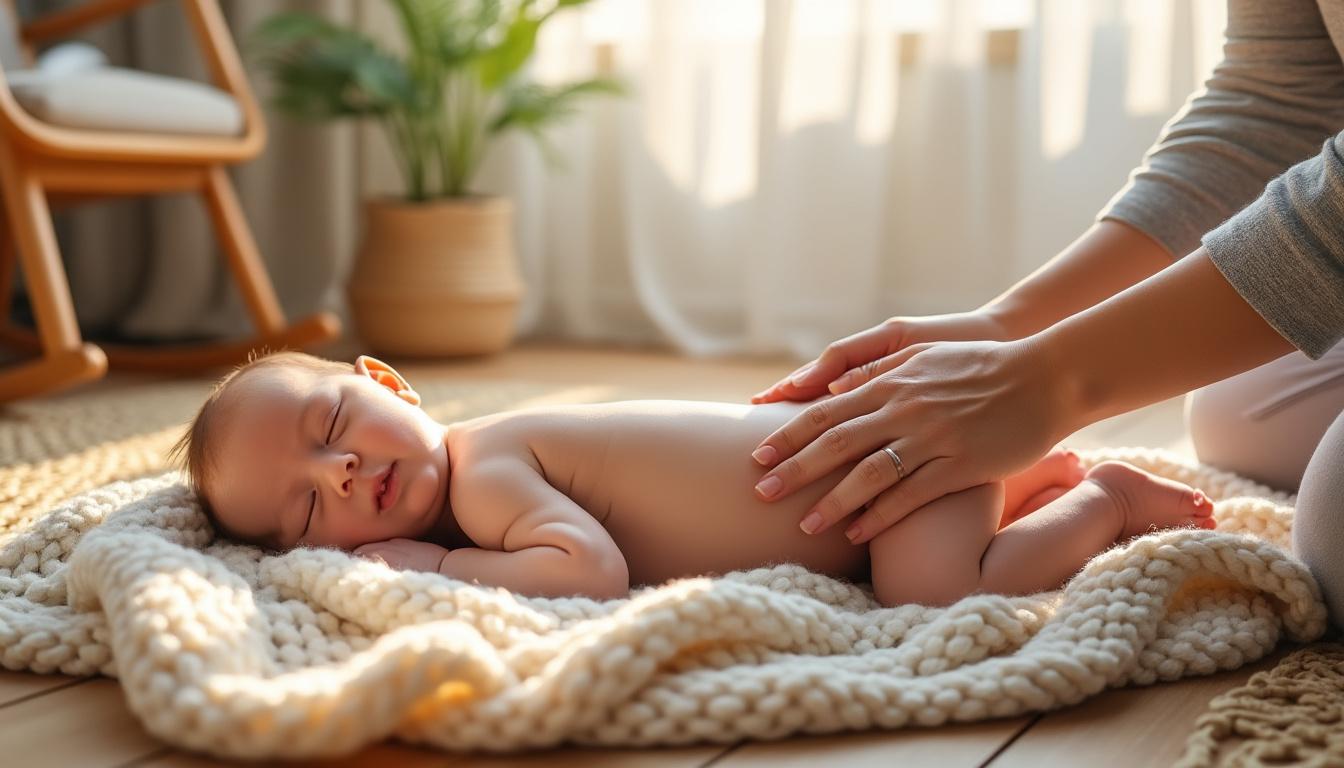 découvrez les techniques de massage spécialement conçues pour soulager le reflux gastro-œsophagien (rgo) chez les bébés. un guide essentiel que chaque parent doit connaître pour apaiser son enfant en douceur.