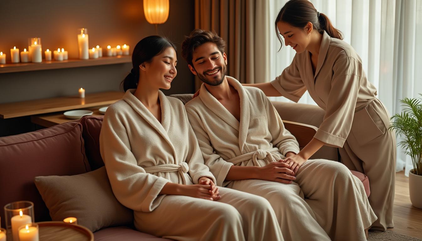 découvrez comment renforcer votre connexion et partager des moments de détente avec nos cours de massage en duo, conçus pour transformer votre relation.