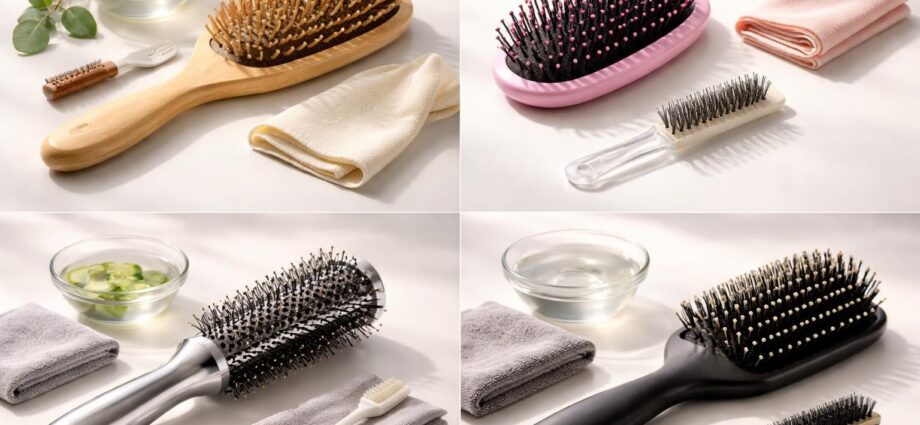 découvrez comment nettoyer votre brosse à cheveux efficacement sans l'abîmer, en adaptant les méthodes de nettoyage selon le matériau de votre brosse.
