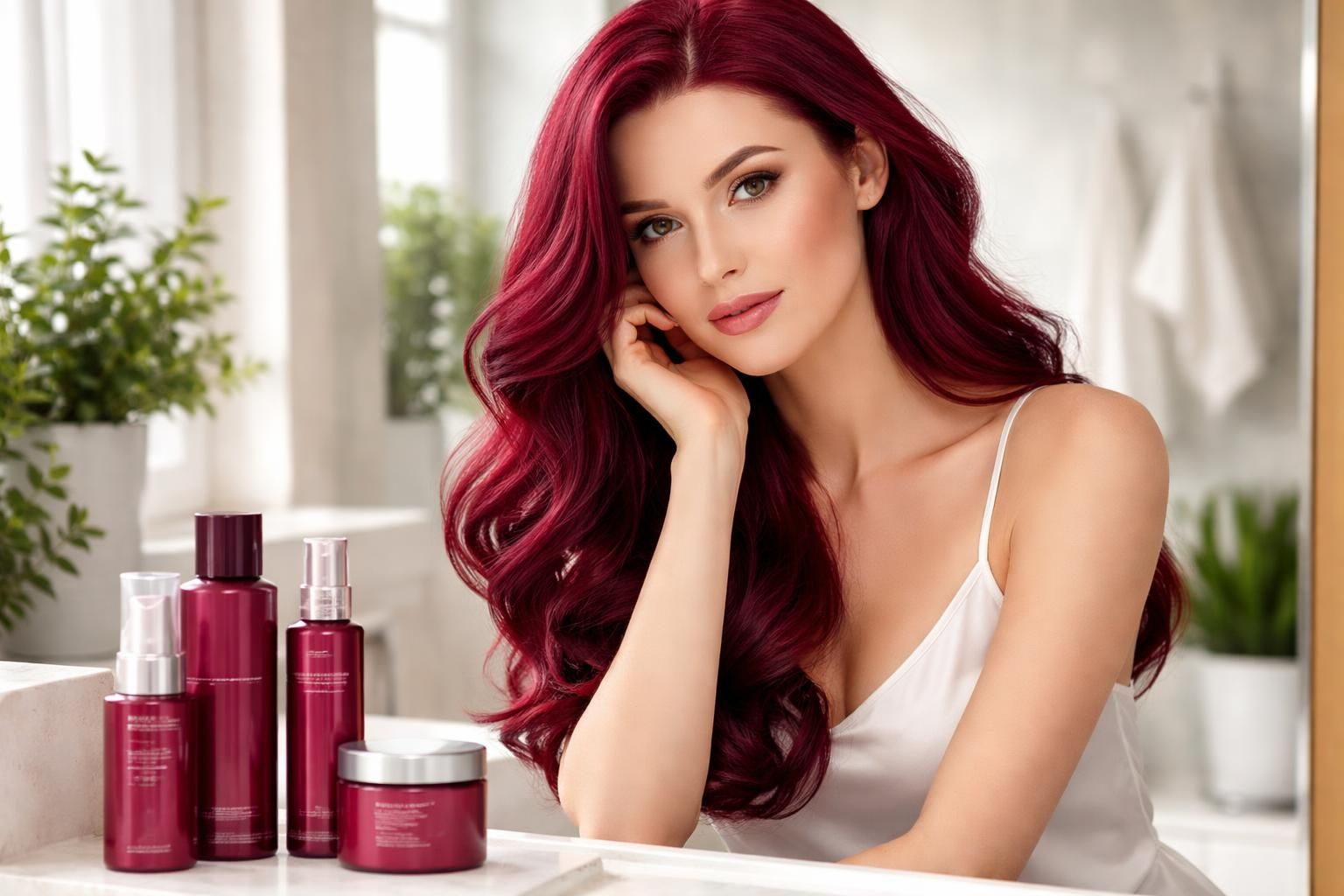 découvrez à qui convient la coloration rouge bordeaux et apprenez tous les conseils pour entretenir cette teinte intense et éclatante afin de garder des cheveux magnifiques plus longtemps.