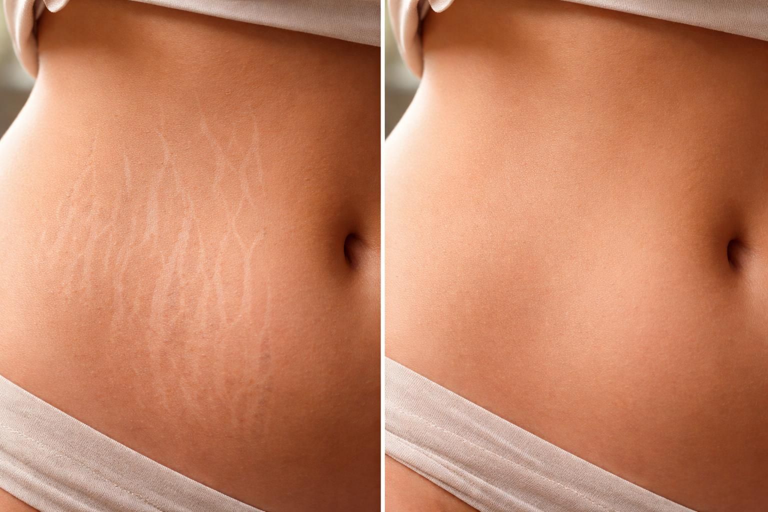 découvrez comment le microneedling et le dermaroller agissent contre les vergetures avec des résultats avant/après impressionnants qui vont vous surprendre.