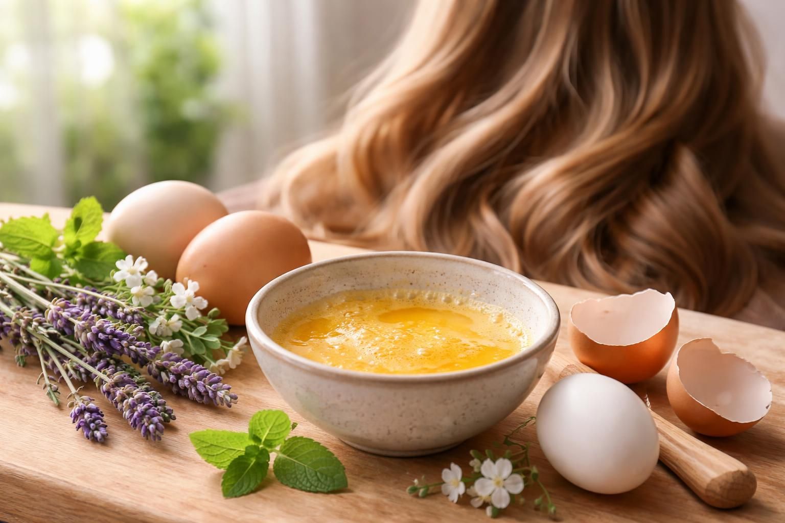 découvrez les bienfaits du shampoing maison à l'œuf pour des cheveux forts, brillants et en bonne santé. une recette naturelle et efficace pour revitaliser votre chevelure au quotidien.