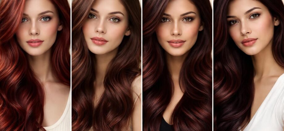 découvrez comment la couleur acajou se révèle sur différentes bases de cheveux et trouvez le rendu parfait selon votre teinte naturelle.