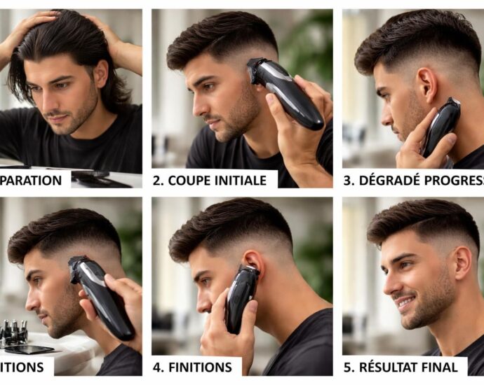 découvrez comment réussir un dégradé bas homme chez soi en 5 étapes simples et faciles à suivre pour un résultat professionnel.