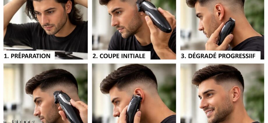 découvrez comment réussir un dégradé bas homme chez soi en 5 étapes simples et faciles à suivre pour un résultat professionnel.