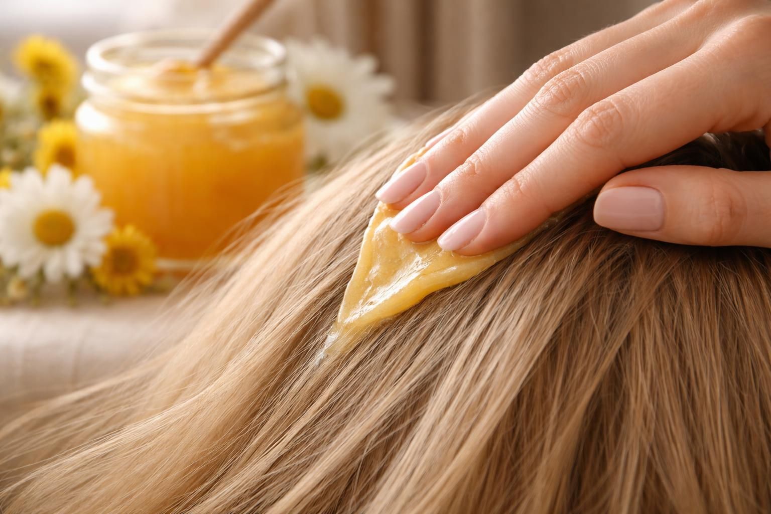 découvrez comment utiliser la gelée royale pour revitaliser et renforcer les cheveux fins et ternes, en leur apportant éclat et volume naturellement.