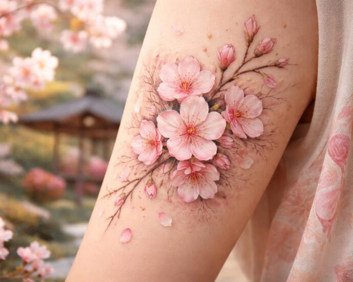explorez la signification profonde du tatouage de la fleur de cerisier et découvrez son importance culturelle au japon, symbole de beauté éphémère et de renouveau.