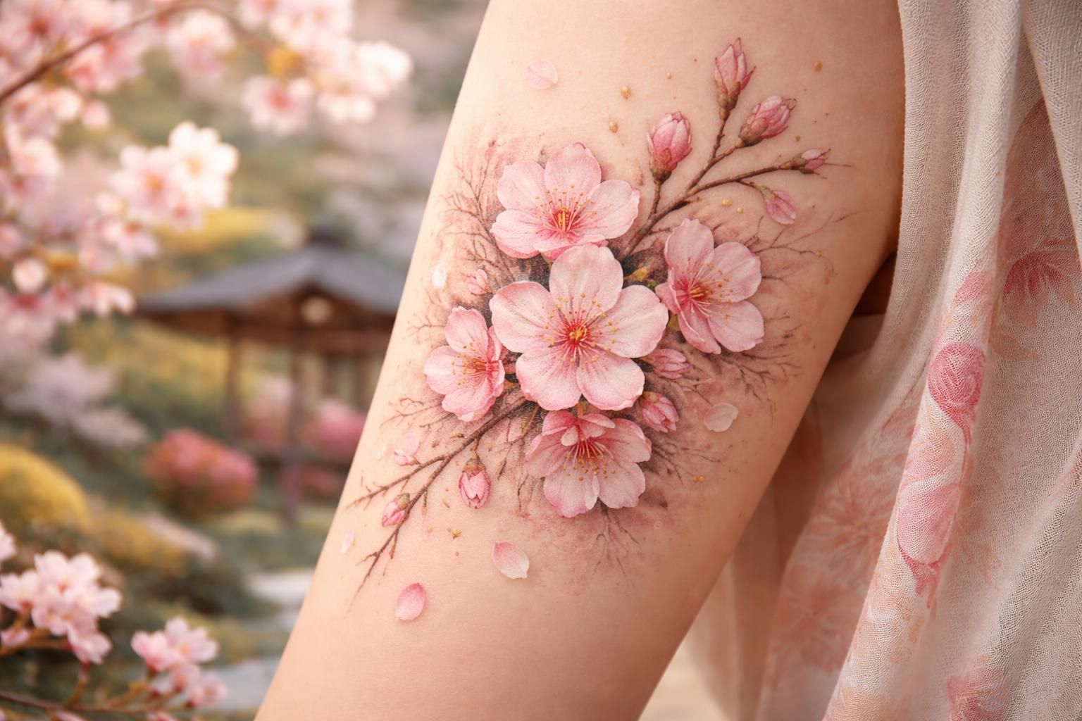 explorez la signification profonde du tatouage de la fleur de cerisier et découvrez son importance culturelle au japon, symbole de beauté éphémère et de renouveau.
