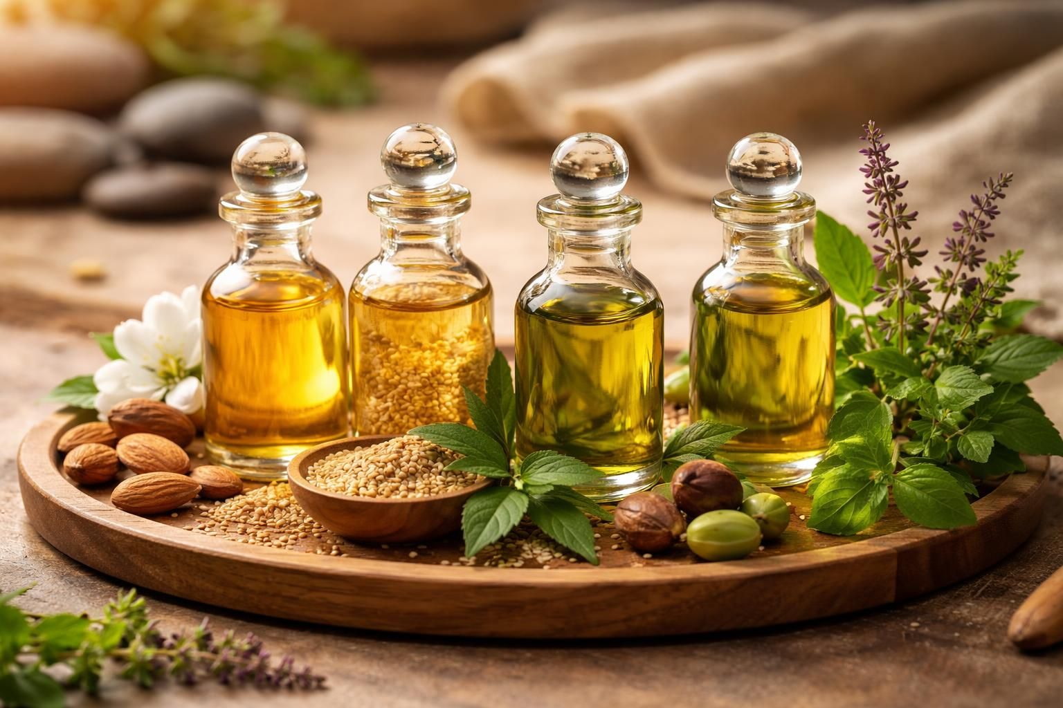 découvrez les différentes huiles de massage ayurvédiques et leurs propriétés uniques pour revitaliser corps et esprit grâce aux bienfaits ancestraux de l'ayurveda.