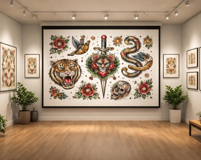 découvrez comment transformer un flash day tatouage en une exposition unique grâce à un écran de projection, alliant art corporel et technologie pour une expérience immersive.