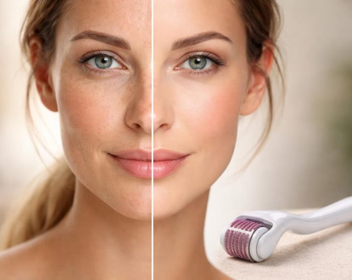 découvrez les secrets du visage avant et après l'utilisation du dermaroller grâce à notre guide complet, pour une peau éclatante et revitalisée.