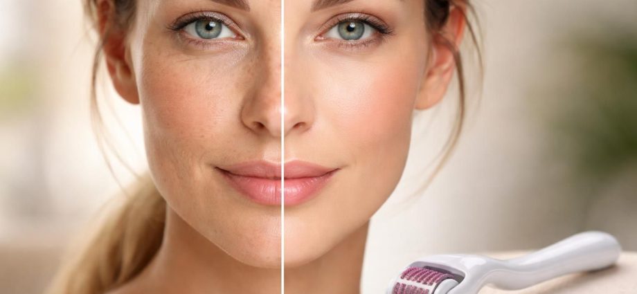 découvrez les secrets du visage avant et après l'utilisation du dermaroller grâce à notre guide complet, pour une peau éclatante et revitalisée.