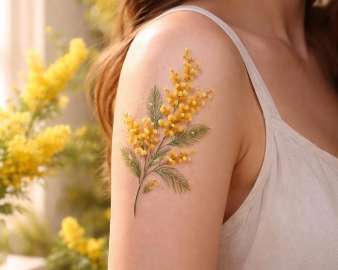 découvrez les tendances actuelles et la signification profonde du tatouage mimosa, un symbole de délicatesse et de renouveau.