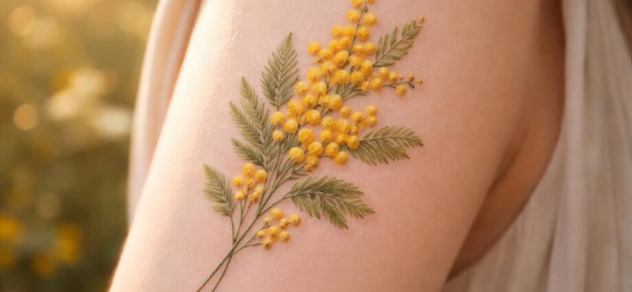 découvrez les tendances actuelles et la signification profonde du tatouage mimosa, un symbole de délicatesse et de renouveau.