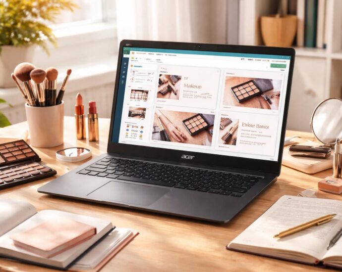 découvrez une méthode efficace pour préparer vos supports de formation en maquillage sur un pc portable acer, alliant praticité et performance.