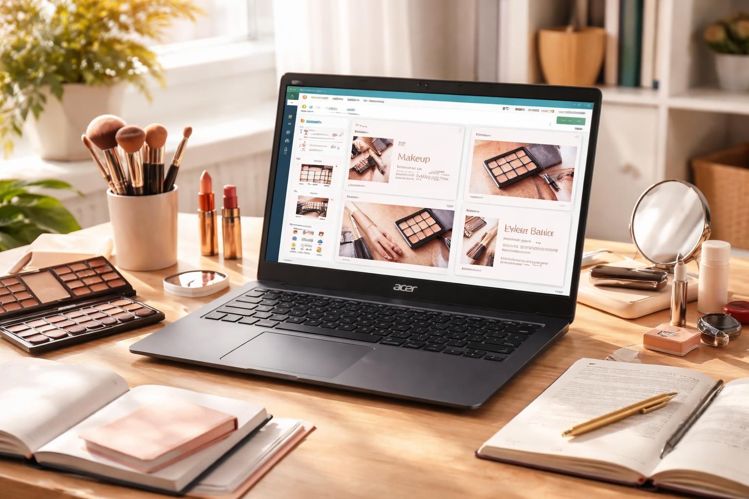 découvrez une méthode efficace pour préparer vos supports de formation en maquillage sur un pc portable acer, alliant praticité et performance.