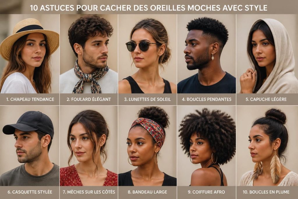 découvrez 10 astuces stylées pour camoufler des oreilles que vous trouvez inesthétiques et gagner en confiance au quotidien.