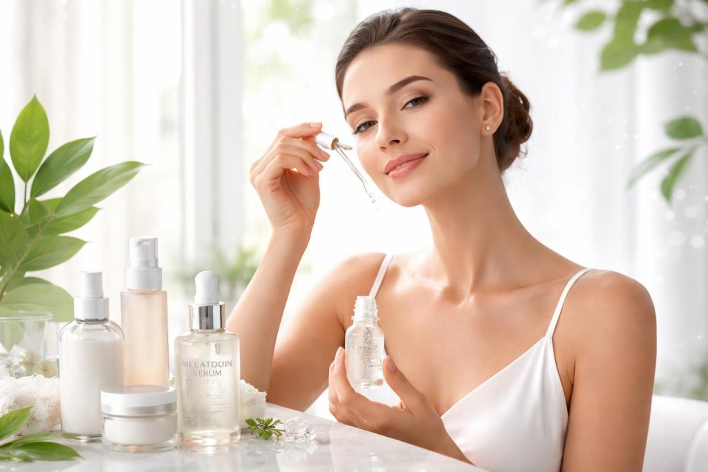 découvrez comment la mélatonine peut révolutionner votre routine de soin en protégeant, régénérant et revitalisant votre peau pour un éclat naturel.