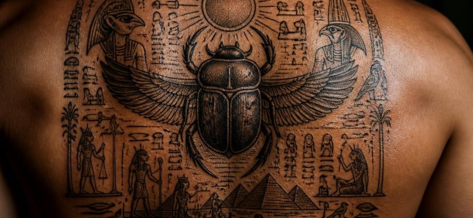 découvrez les légendes fascinantes de l'égypte ancienne racontées à travers le tatouage du scarabée, un symbole riche en histoire et en mystère.