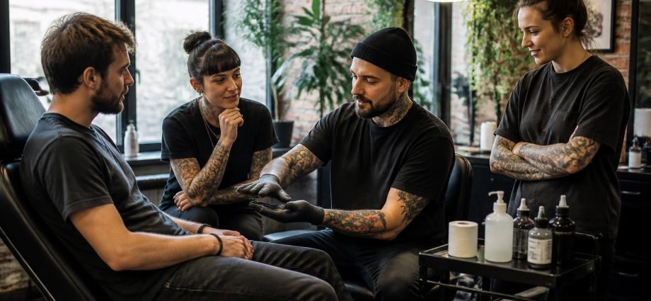 découvrez les conseils d'entretien essentiels pour vos tatouages, directement partagés par les tatoueurs expérimentés de saint brieuc.