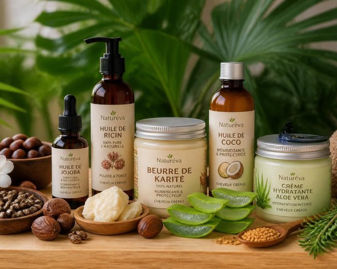 découvrez les produits capillaires naturels incontournables spécialement conçus pour sublimer et nourrir les cheveux crépus au quotidien.